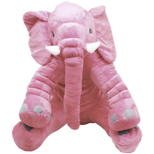 Мягкая игрушка "Слоненок", светло розовый фото