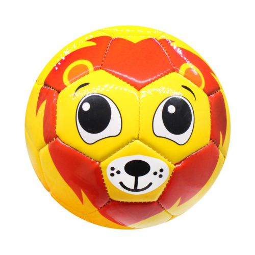 М`ячик футбольний №2 "Лев" (жовтий) фото