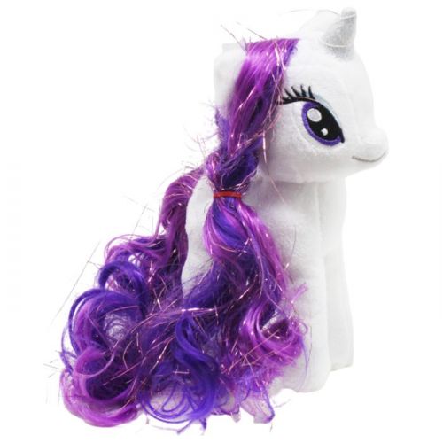 Уценка. Мягкая игрушка "My little pony", белая - немного надорванная по шву на шее спереди фото