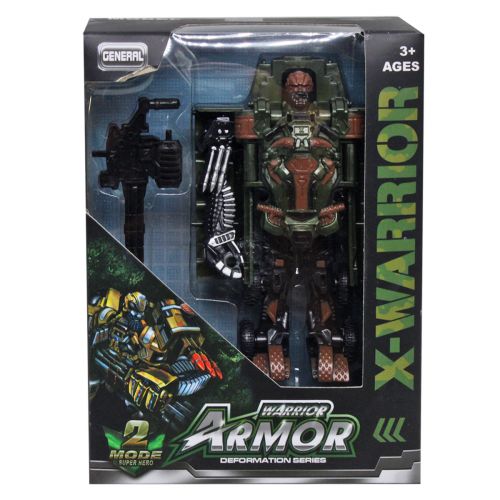 Трансформер "Warrior Armor", зеленый фото