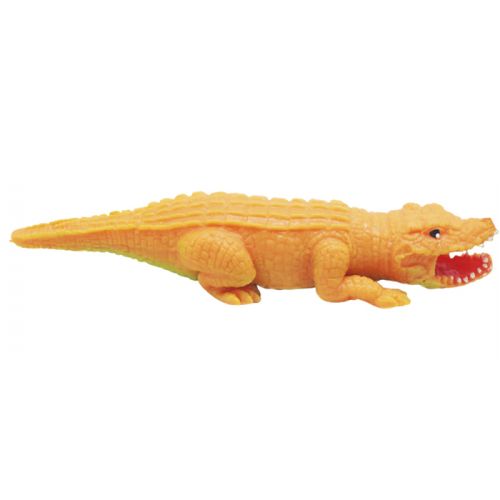 Антистрес іграшка-тягучка "Крокодил", помаранчевий фото
