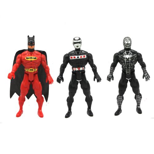 Набір фігурок супергероїв (3 штуки) фото