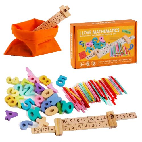 Набір інтелектуальних іграшок "Я люблю математику" фото