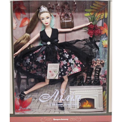 Лялька "Принцеса листопад" з аксесуарами фото