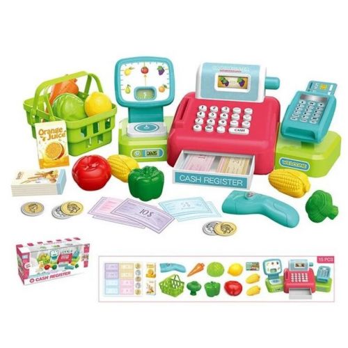 Ігровий набір з касою "Cash Register" картинка Ігровий набір з касою "Cash Register" фото