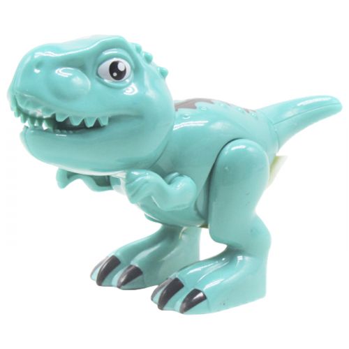Игрушка-трещотка "Динозавр", бирюзовый (вид 2) фото