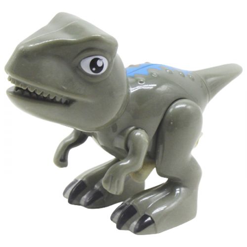 Игрушка-трещотка "Динозавр", серый (вид 1) фото