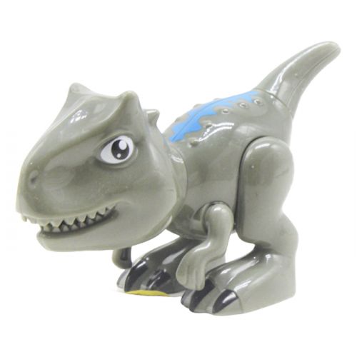 Игрушка-трещотка "Динозавр", серый (вид 2) фото