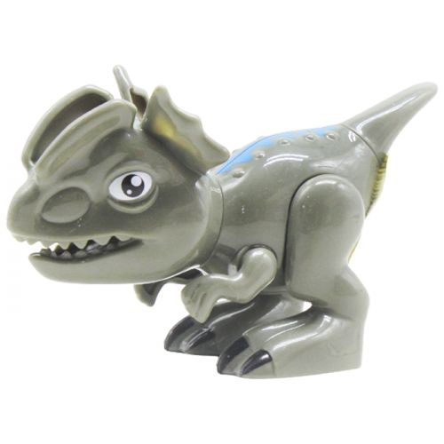 Игрушка-трещотка "Динозавр", серый (вид 3) фото