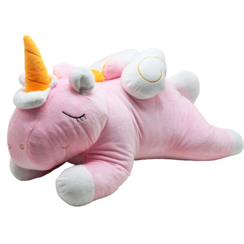 Мʼяка іграшка "Чарівний єдиноріг", рожевий фото