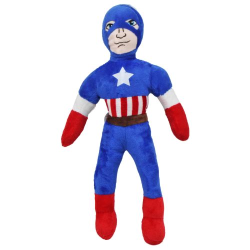 Мʼяка іграшка "Супергерої: Капітан Америка" (37 см) фото