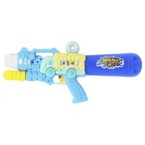 Водный пистолет с накачкой, 43 см, голубой фото