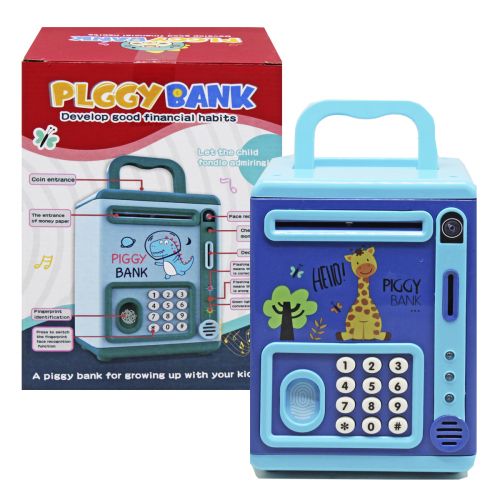 Скарбничка-сейф "Piggy Bank" зі світлом та звуком фото