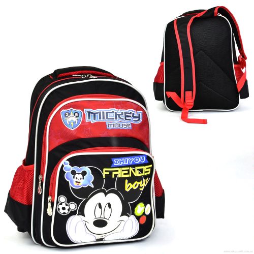 Рюкзак школьный "Микки Маус" (черный) фото