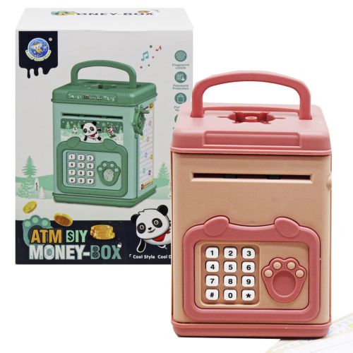Сейф-копилка "Money Box" (розовый ) фото