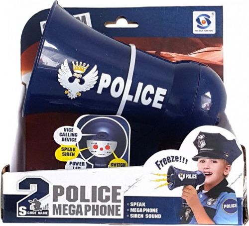 Уцінка.  Іграшка "Поліцейський мегафон" - Не працює електроніка фото