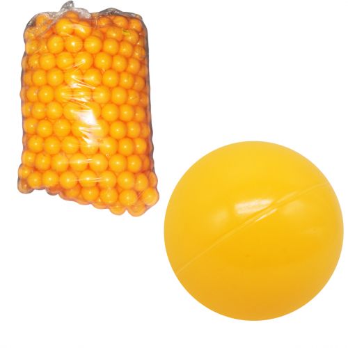 Набір кульок 70мм 500шт жовтих в кульку 99847N ТЕХНОК фото
