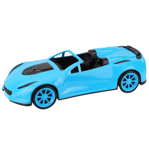 Пластиковая машинка "Кабриолет", голубой фото