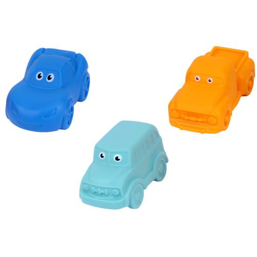 Іграшки для ванни гумові "Машинки " фото