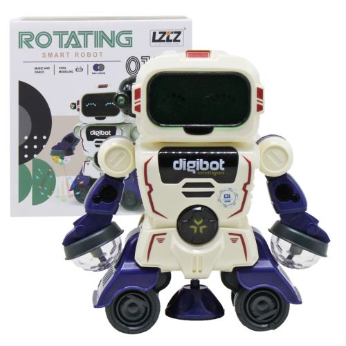 Танцюючий робот з підсвічуванням "Digibot" (синій) фото
