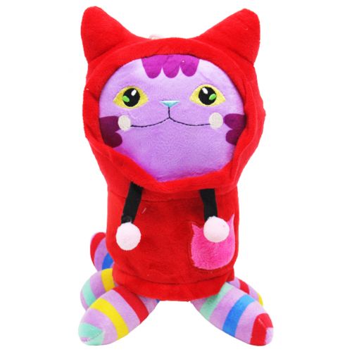 Мʼяка іграшка "Чарівні котики", червоний фото