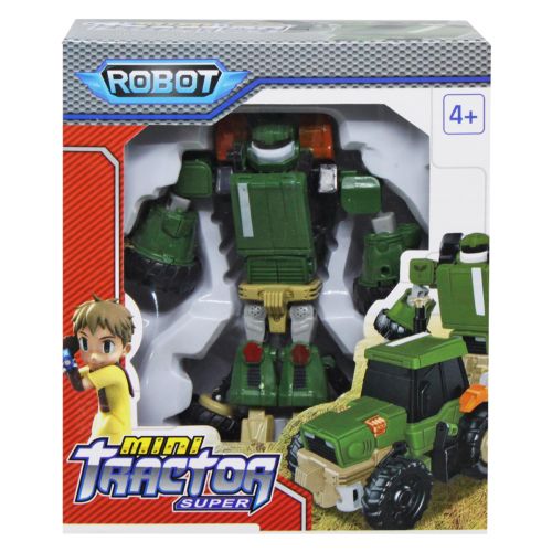 Трансформер "Робот-трактор" (зелений) фото