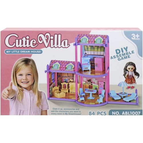 Игровой набор домик+кукла "Cutie Villa" фото