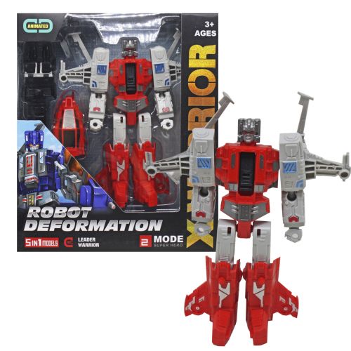 Трансформер "Robot Deformation", червоний фото