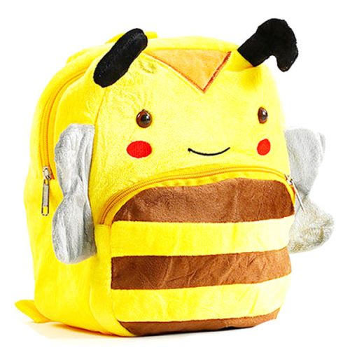 Рюкзак дитячий плюшевий "Звірятко: Бджілка" фото