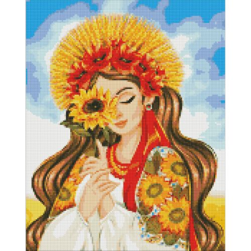 Набір з алмазною мозаїкою "Сонячний промінь" 40х50см  мініатюра фото 1