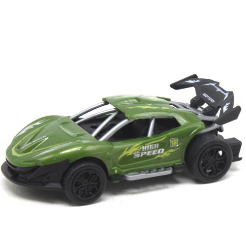 Машинка інерційна "Strong Racing", зелена фото