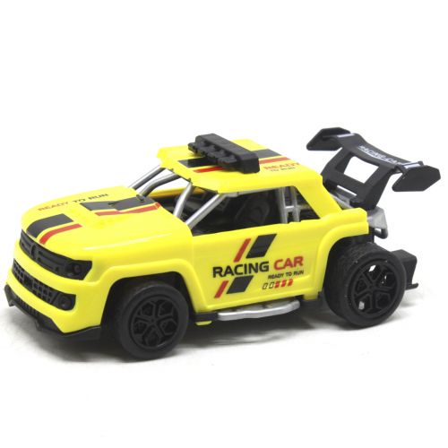 Машинка інерційна "Strong Racing", жовта фото