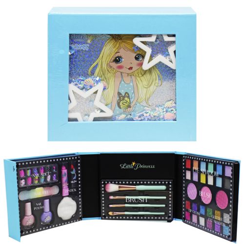 Подарочный набор косметики "Little princess" (голубой) фото