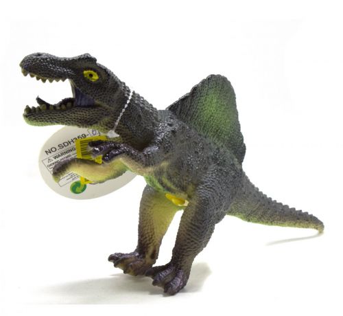 Уценка.  Динозавр резиновый  - порвана задняя лапа фото