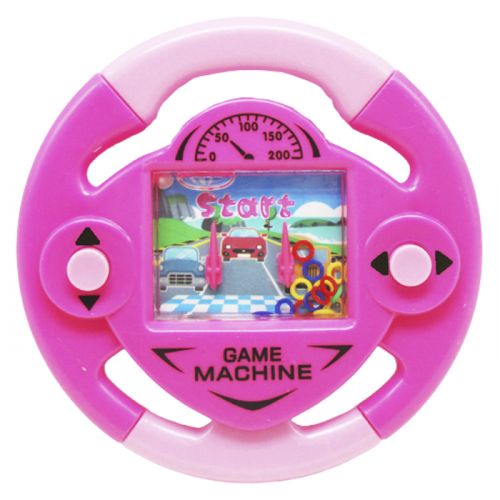 Водна гра в кільця "Руль", рожевий фото