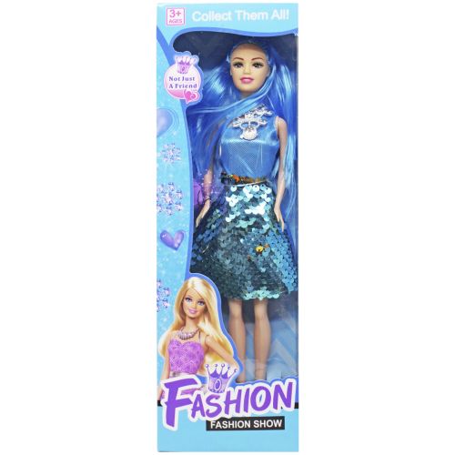 Лялька "Fashion show" у блакитному (28 см) фото
