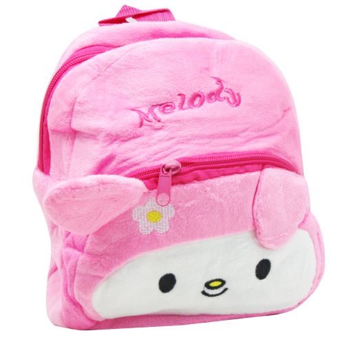 Мягкий рюкзак "Милая зайка" (розовый) фото