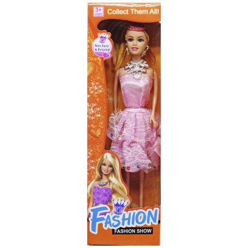 Лялька "Fashion Show" у рожевому (28 см) фото