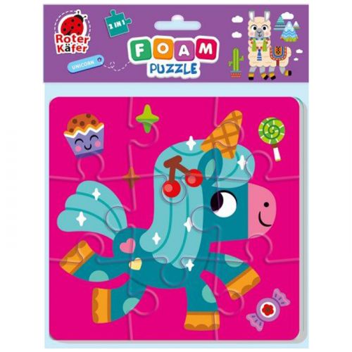 Мягкие пазлы 2в1 "Foam Puzzle: Единороги"  мініатюра фото 1