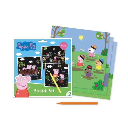 Набор гравюр "Peppa Pig" (3 штуки ) картинка Набор гравюр "Peppa Pig" (3 штуки ) фото