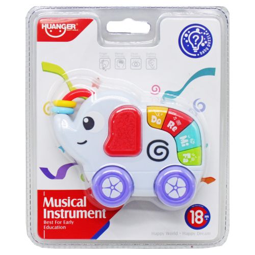 Музична іграшка для малюків "Веселе слоненя" фото