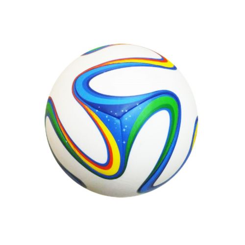 Уцінка.  Футбольний м'яч № 5 (кольоровий) - Пошкоджена упаковка, не товарний вигляд фото