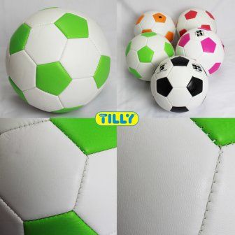 Уцінка.  М'яч футбольний BT-FB-0152 PVC 280г 5цв. ш. к.  / 100 / - Не товарний вигляд фото
