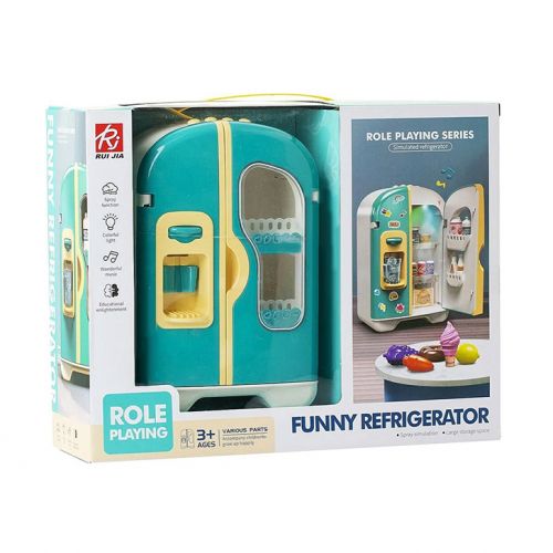 Интерактивная игрушка "Холодильник" на батарейках фото