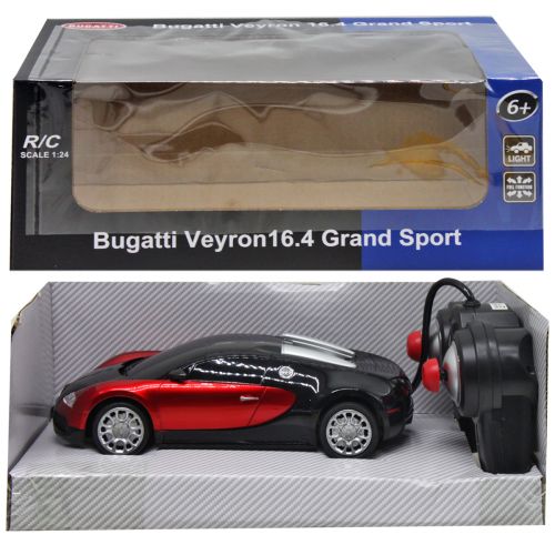 Машинка на радіокеруванні "Bugatti Veyron" (червона) фото