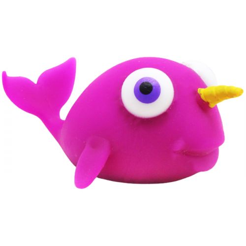 Іграшка-антистрес "Нарвал", фіолетовий фото