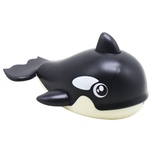 Заводна іграшка для ванни "Кит" (чорний) фото