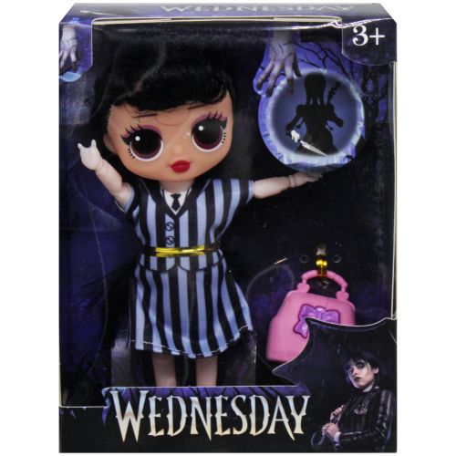 Лялька "Wednesday" з сумочкою (вид 1) фото
