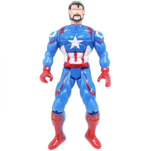 Фигурка супергероя пластиковая "Капітан Америка" фото