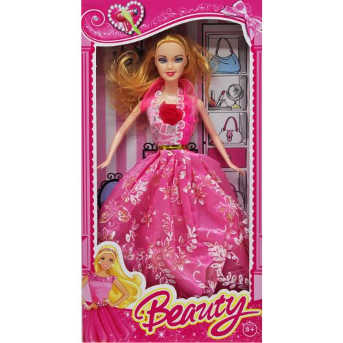 Лялька "Beauty" в рожевому, 28 см (вид 1) фото